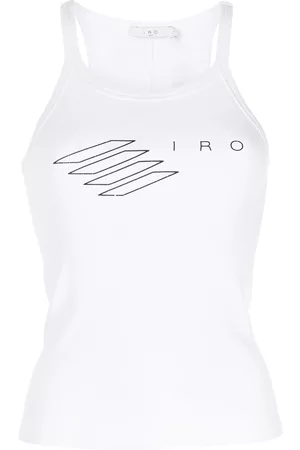 IRO Tanktop mit Logo-Print