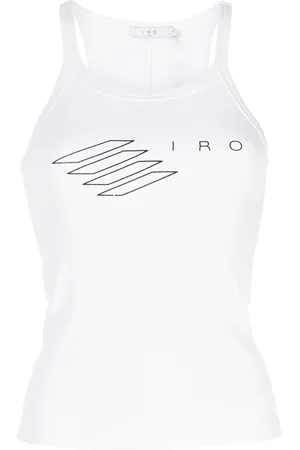 IRO Tanktop mit Logo-Print