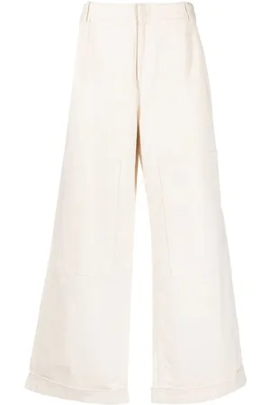 Etro Tief sitzende Wide-Leg-Hose