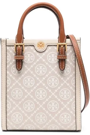 Tory Burch Shopper mit Monogrammmuster