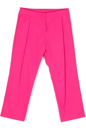 Kenzo Gerade Hose mit Logo-Stickerei