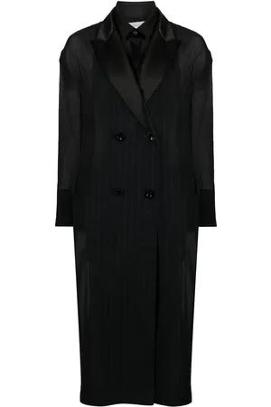 SACAI Trenchcoat aus Chiffon