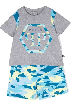 Philipp Plein Set aus T-Shirt und Shorts