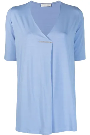 LE TRICOT PERUGIA T-Shirt mit Ziernähten