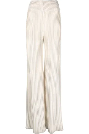 Balmain Strickhose mit hohem Bund