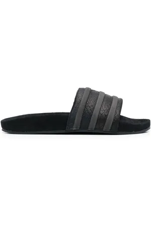 adidas Pantoletten mit Streifen