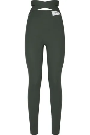 Dolce & Gabbana KIM DOLCE&GABBANA Leggings mit überkreuzten Riemen