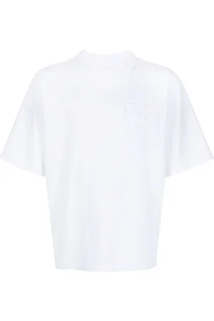 SACAI T-Shirt mit Applikation