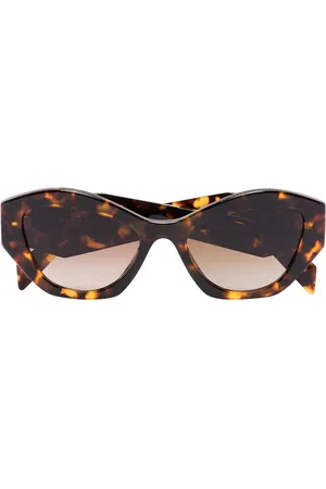 Prada Cat-Eye-Sonnenbrille in Schildpattoptik