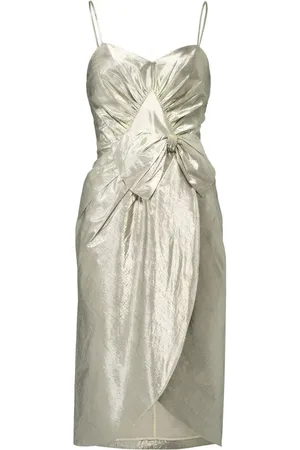 Maison Margiela Midikleid mit Schleifendetail