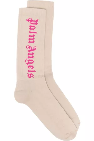 Palm Angels Socken & Strümpfe - Socken mit Intarsien-Logo