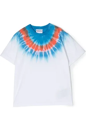 MARCELO BURLON T-Shirt mit Batikmuster