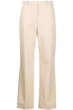 Calvin Klein Damen Hosen & Jeans - Straight-Leg-Hose mit hohem Bund