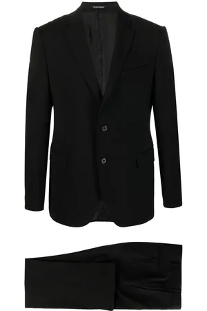 Emporio Armani Anzug mit geradem Schnitt