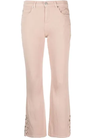 Pinko Bootcut-Jeans mit Schnürung