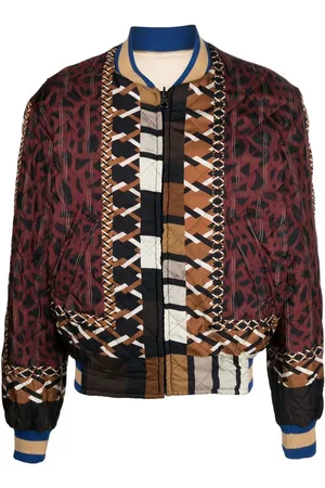 PIERRE-LOUIS MASCIA Bomberjacke im Patchwork-Look