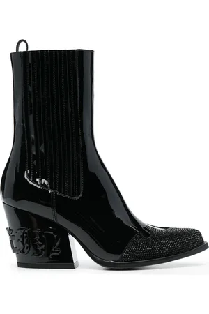 Philipp Plein Stiefel mit Kristallen