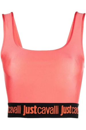 Roberto Cavalli Tanktop mit Logo-Bund