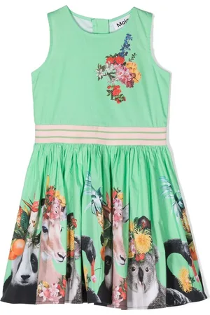 Molo Ärmelloses Kleid mit Blumen-Print