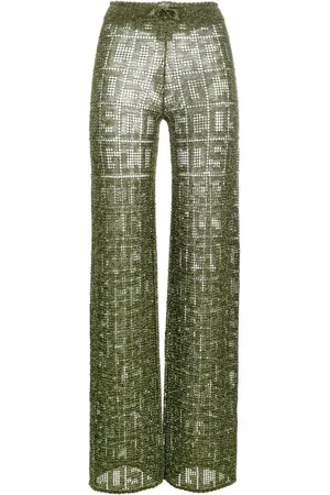 GCDS Taillenhose mit Logo-Print