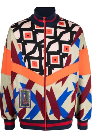 PIERRE-LOUIS MASCIA Jacke mit Kontrasteinsätzen