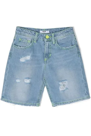 Msgm Shorts im Distressed-Look
