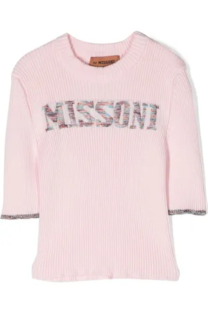 Missoni Strickoberteil mit Logo-Print