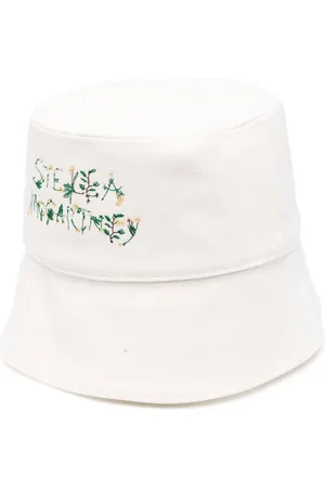 Stella McCartney Fischerhut mit Logo-Stickerei
