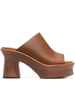 Salvatore Ferragamo Mules mit Plateau