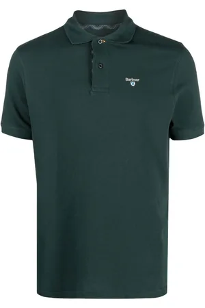 Barbour Poloshirt mit Logo-Stickerei