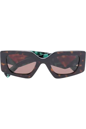 Prada Temple Sonnenbrille in Schildpattoptik