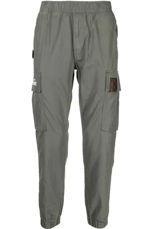 A Bathing Ape Cargohose mit elastischem Bund