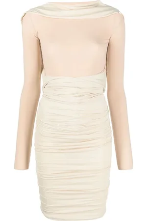Maison Margiela Kleid mit Raffungen