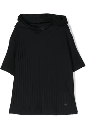 Emporio Armani Gestreiftes Iconic Eaglet T-Shirt