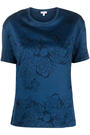 VERSACE 2000 T-Shirt mit Blumen-Print