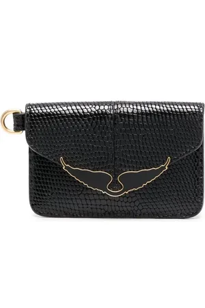 Zadig & Voltaire Portemonnaie mit Logo-Schild