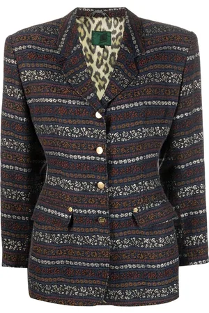 Jean Paul Gaultier 1990 Jacquard-Blazer