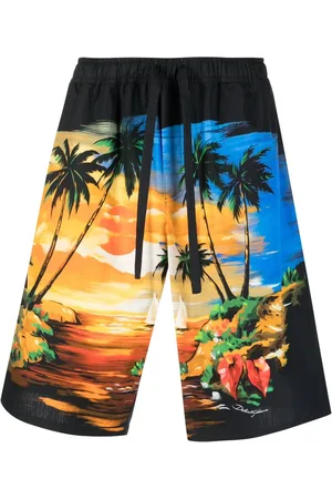 Dolce & Gabbana Shorts mit Palmen-Print