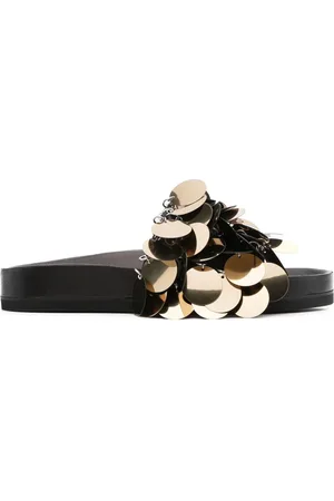 Paco rabanne Pantoletten mit Pailletten