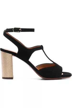 Chie Mihara Wildledersandalen mit Blockabsatz