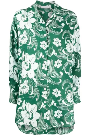 FAITHFULL THE BRAND Hemdkleid mit Print