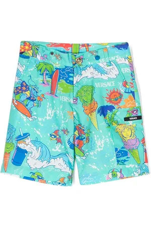 VERSACE Shorts mit grafischem Print