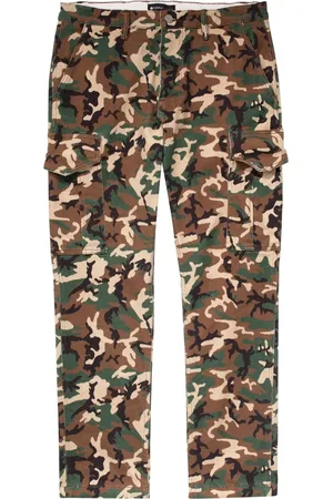 Purple Brand Cargohose mit Camouflage-Print