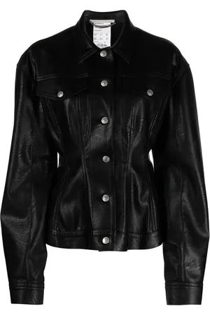 Stella McCartney Schmale Jacke mit Knöpfen