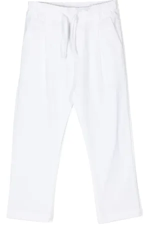 Paolo Pecora Gerade Hose mit Kordelzug