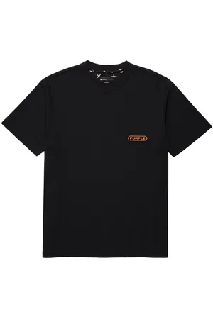 Purple Brand T-Shirt mit Logo-Prägung