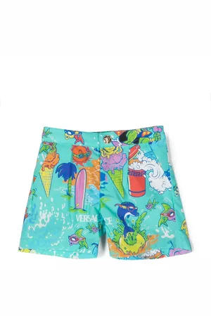 VERSACE Shorts mit grafischem Print