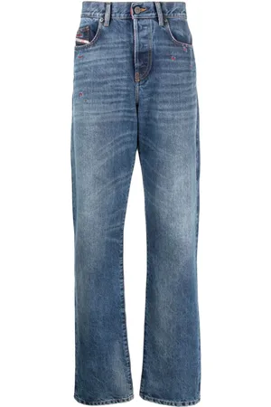 Diesel Klassische Straight-Leg-Jeans