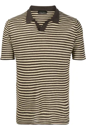 Roberto Collina Gestreiftes Poloshirt