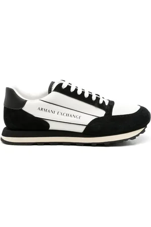 Armani Exchange Sneakers mit Logo-Print